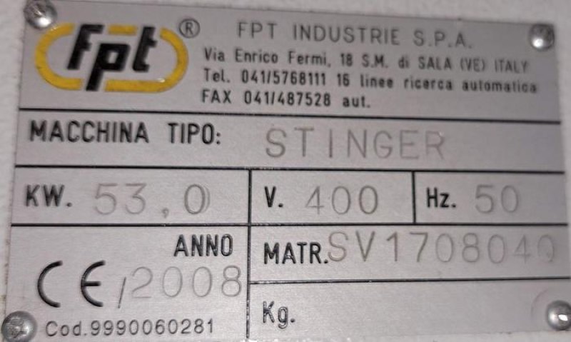 FPT STINGER XL 5 Eixos