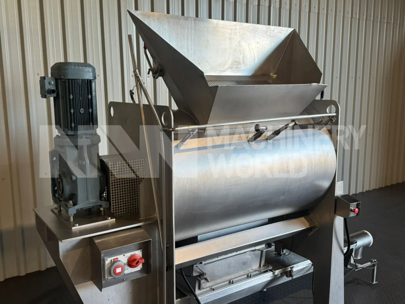 400L Winkworth RT400 Horizontal Ploughshare Double Jacketed T-Arm Mixer (Year 2009) - 4