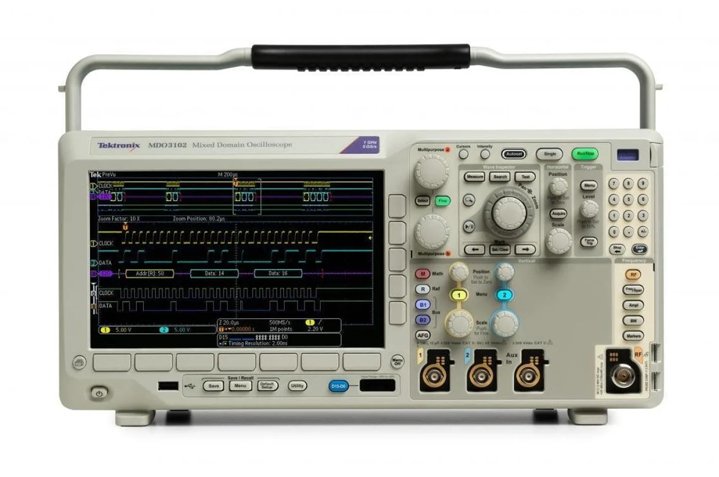 Tektronix MDO3024 - 1