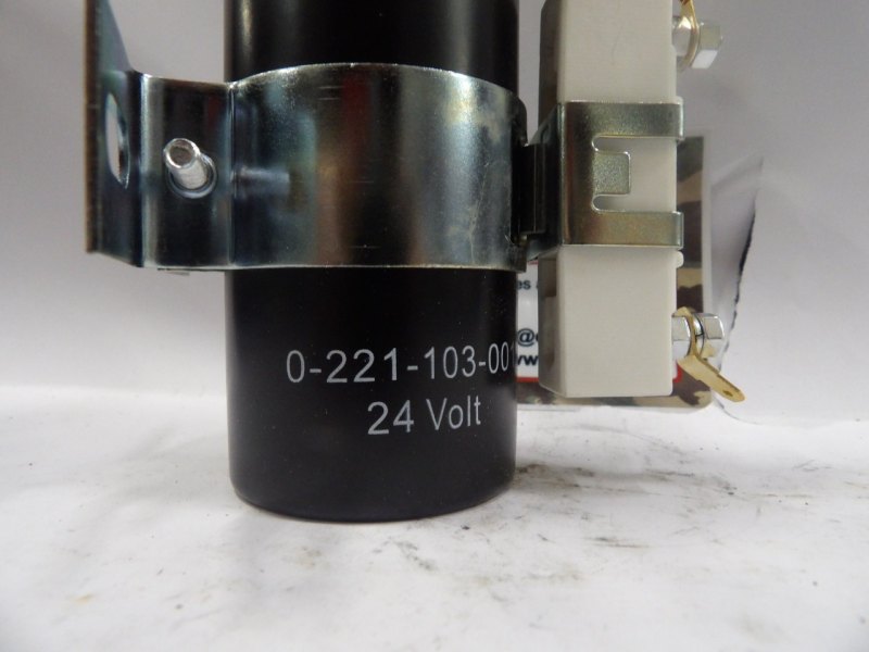 Bobine 24V met voorschakelweerstand