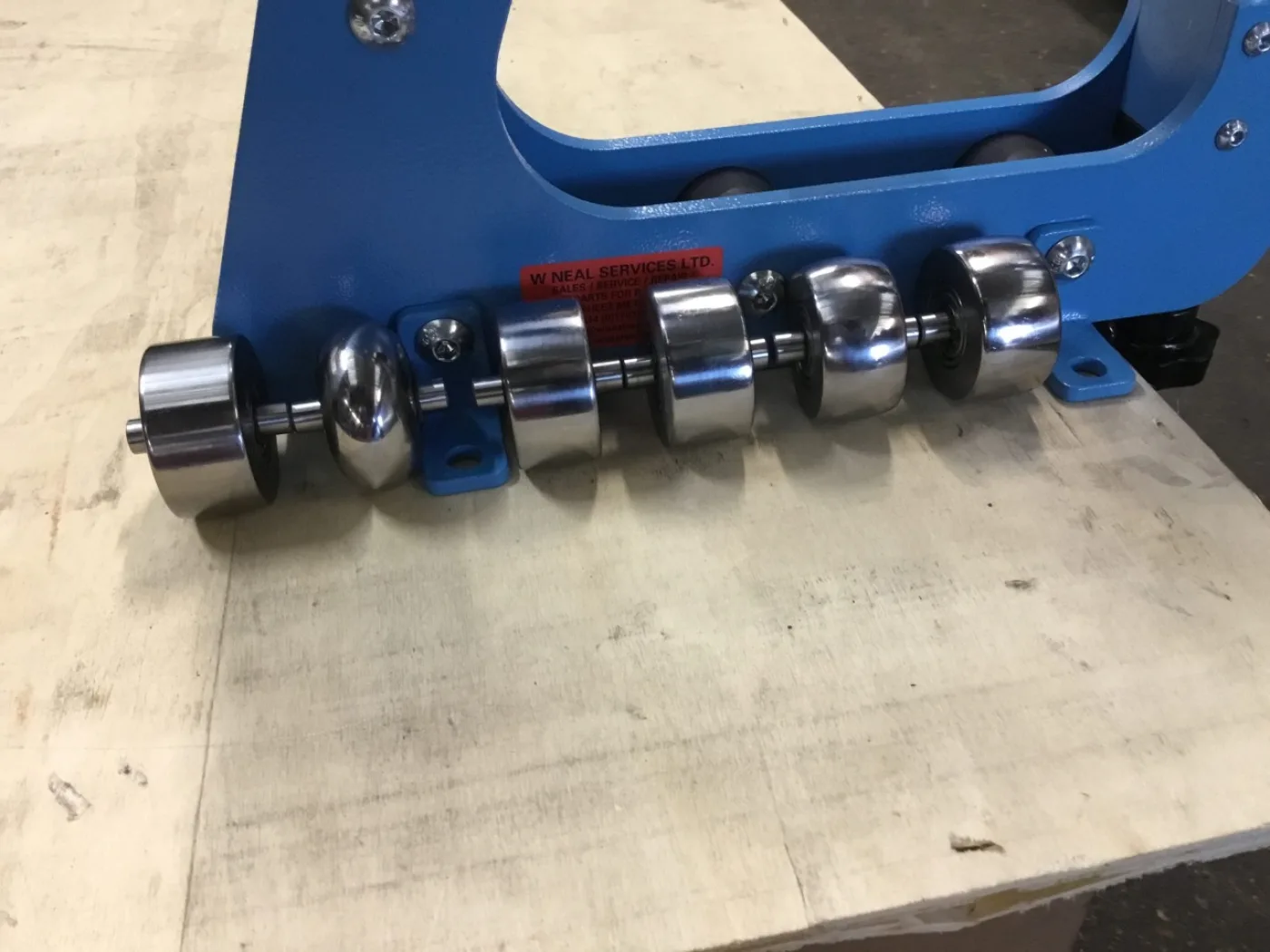 WNS Fabricated English Wheeling Machine 205mm - WNS - W. Neal Services Ltd - 6