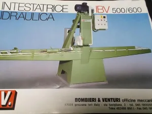 2007 Bombieri Venturi IBV 500/600 Hydraulische Ablängsäge-