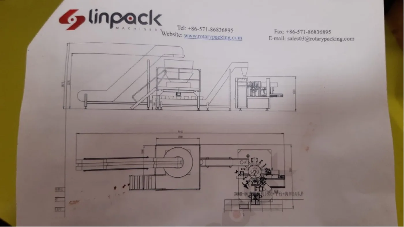 Linpack Rotary Pouch Sealing Line - 6