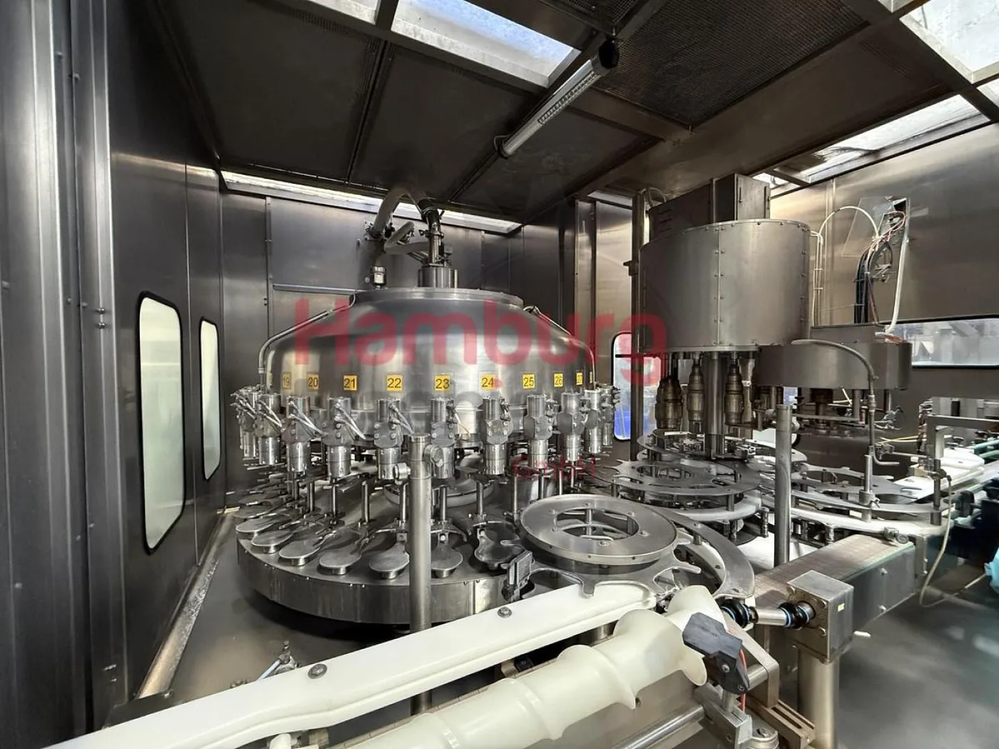 Filling, closing, labelling and packing line for plastic containers of 2 liter with fresh milk - Weightpack WFT 32.10.160 - 6