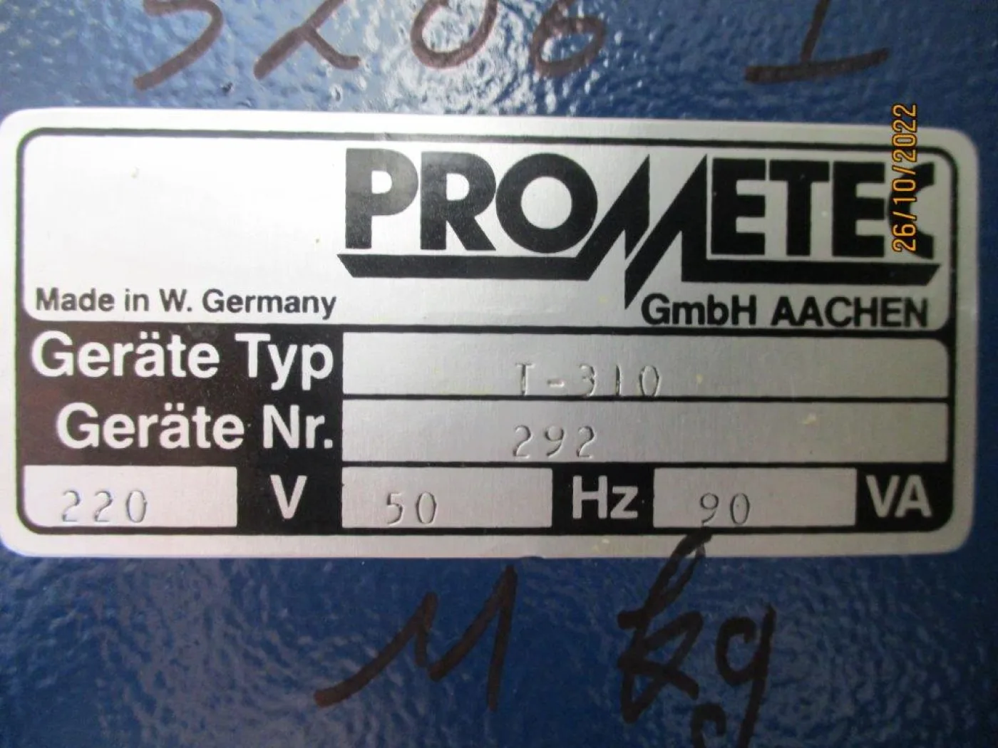 T-310 PROMETEC 1980 - 7