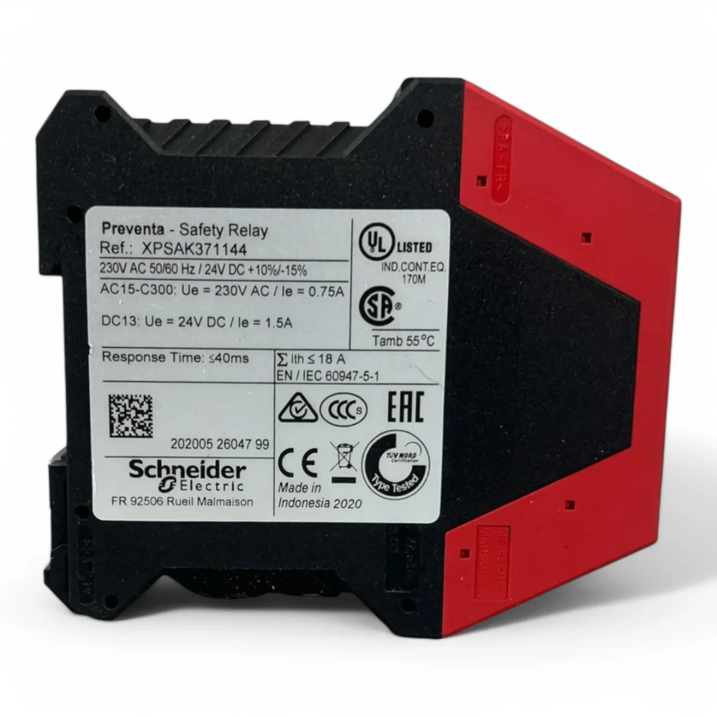 Schneider Electric Safety Relay XPSAK371144 Sicherheitsrelais 24 V Preventa - 2