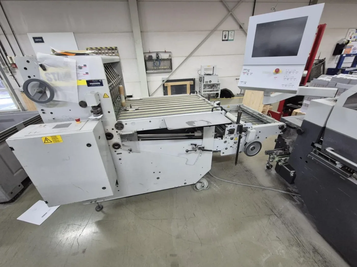 Heidelberg KH82 4KLL 32 pagine piegatrice combi automatica - 2