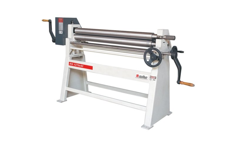 Händische 3-Walzen Blechrundbiegemaschine RS 1050 x 90