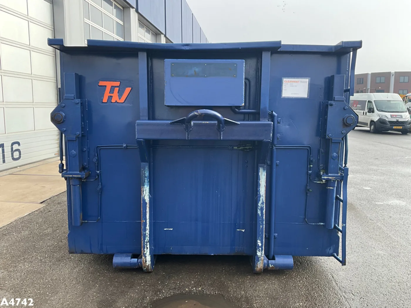 Container 23m³ met Hydraulische milieukleppen - 6
