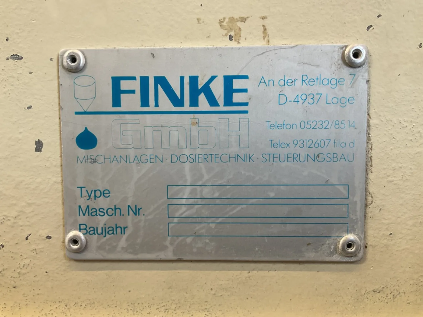 Finke - Liquid filler - 6