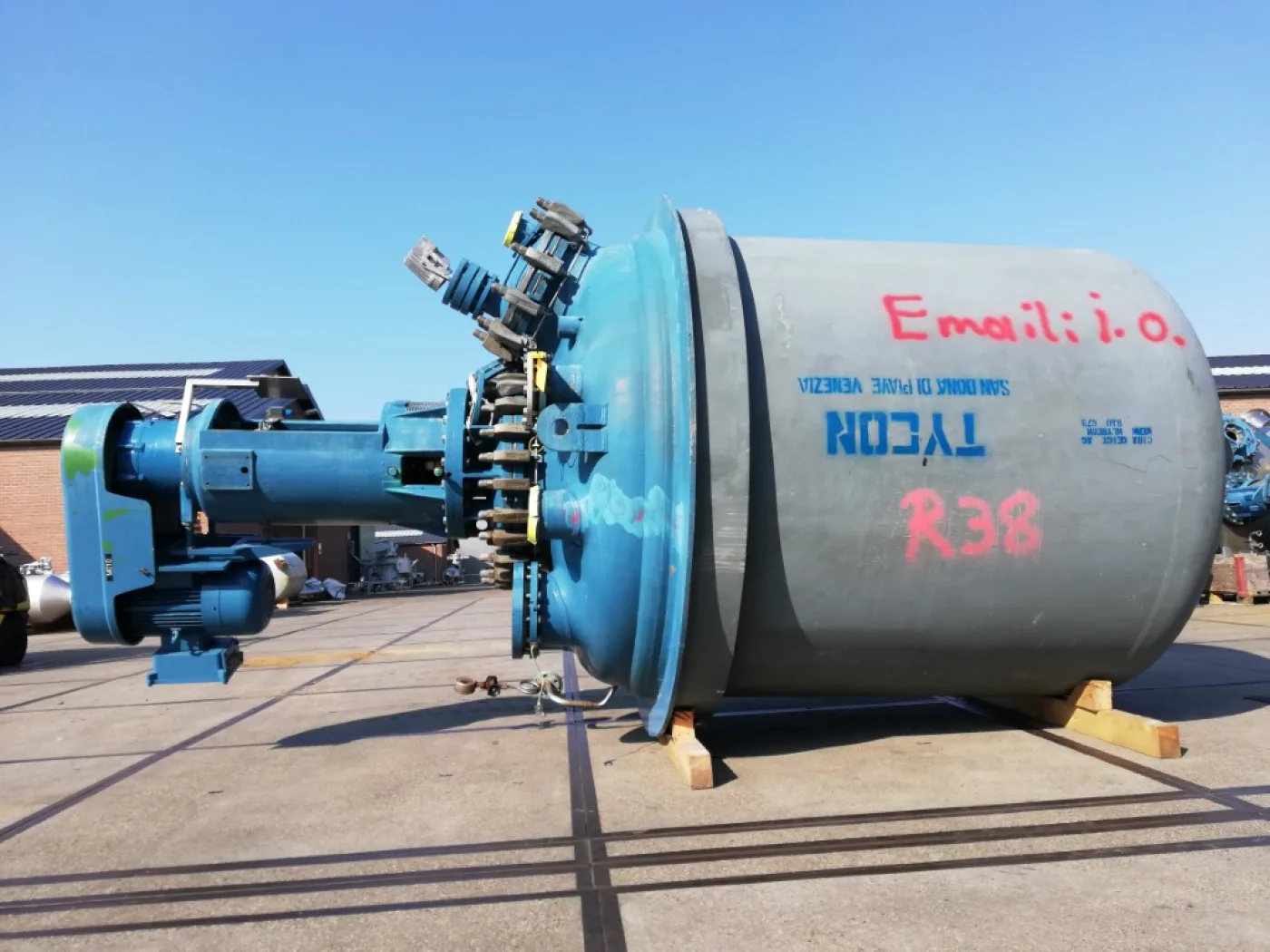 Tycon Italy CE6300 - Glass-lined Reactor - 5