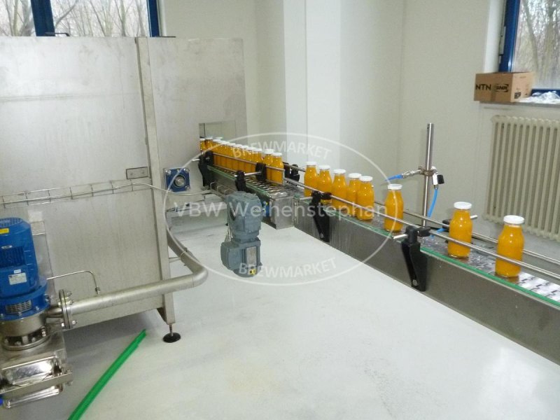glass bottle filling plant