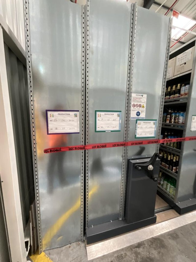 Rayonor Document or Sample Archive Storage Racking