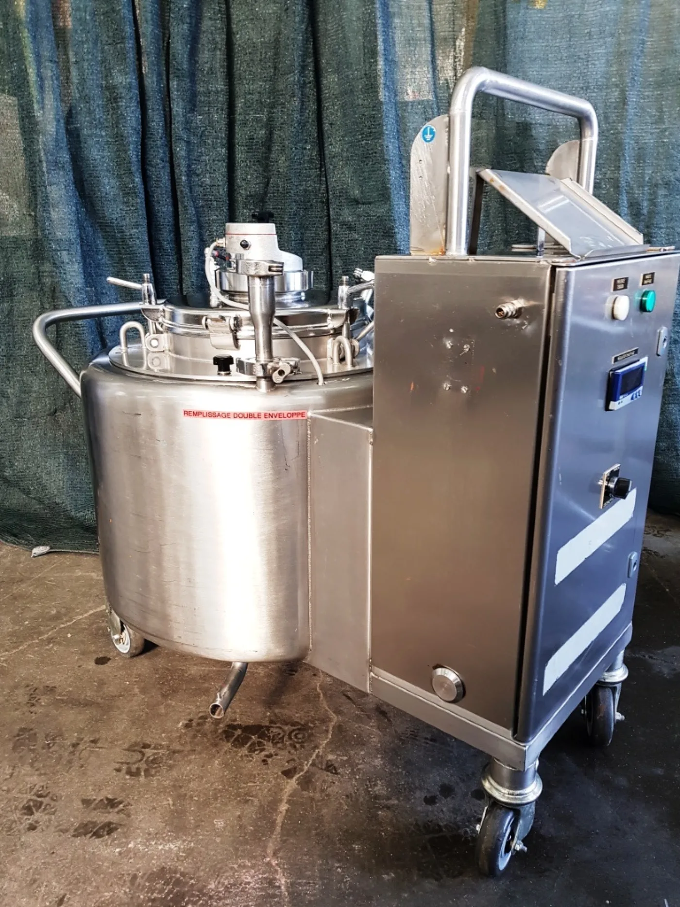 SERBATOIO BAGNOMARIA RISCALDATO – 3C FRANCE – MOD. 110 L - 4