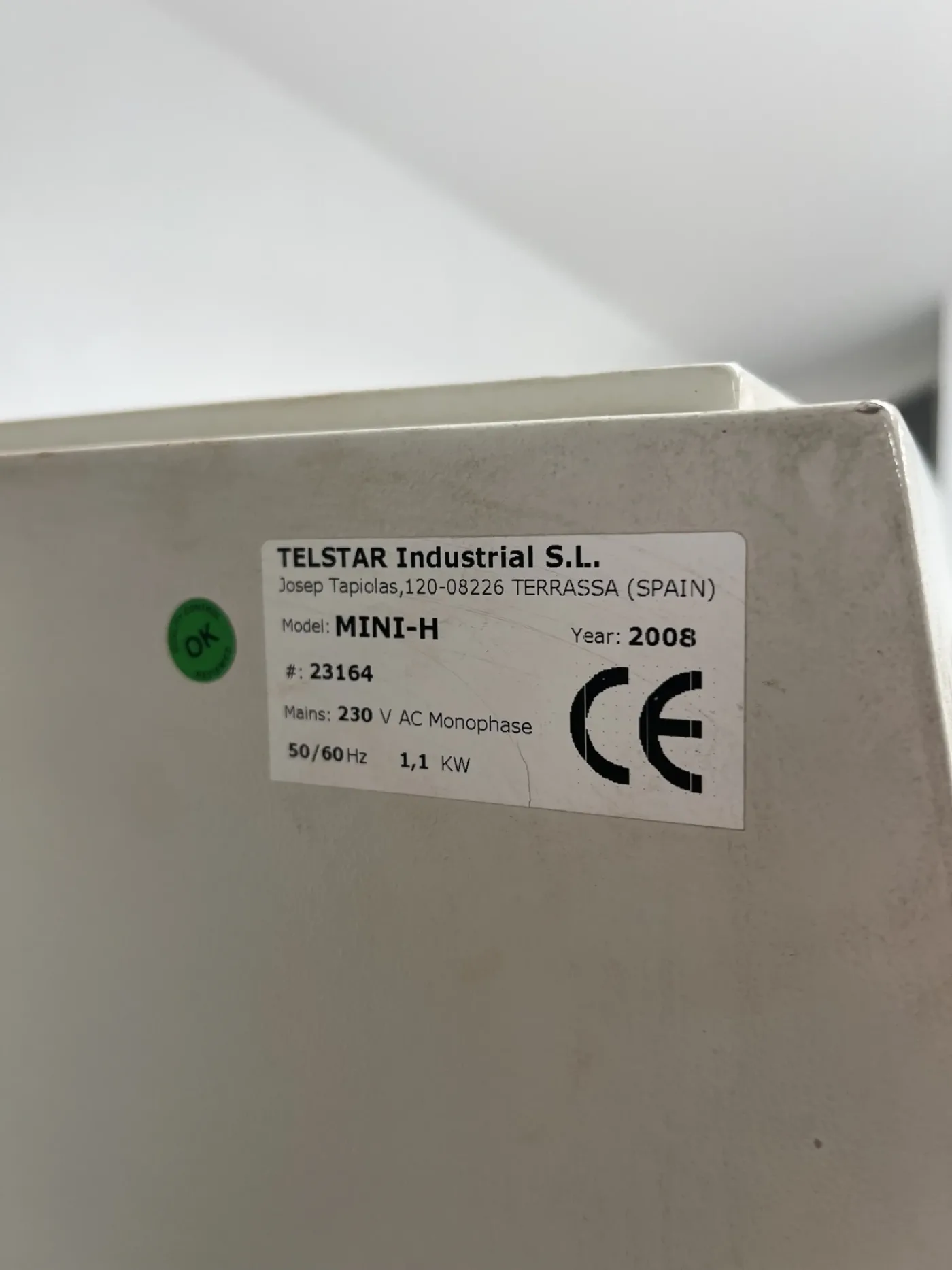 LAMINAR FLOW CABINET TELSTAR MINI-H - 7