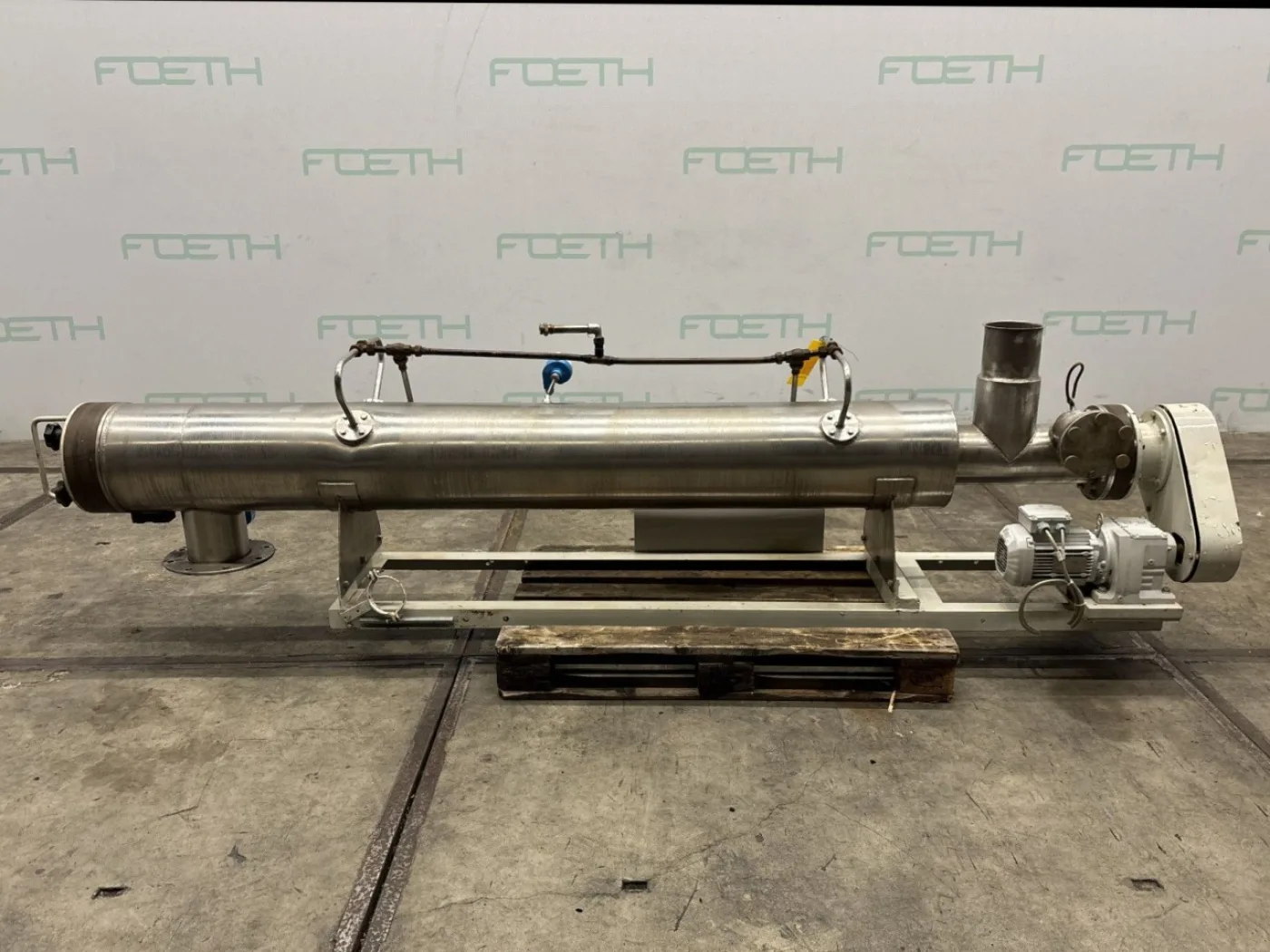 AZO Horizontal screw jacketed - Horizontal screw conveyor - 3