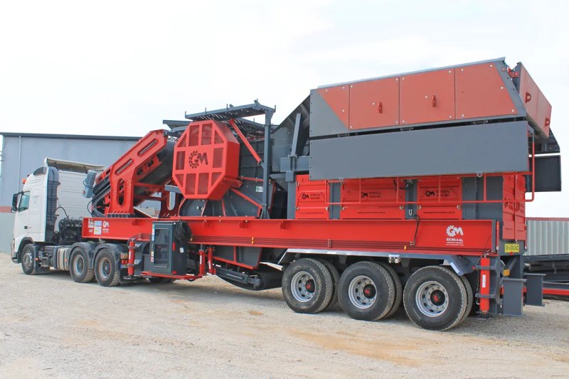 GNR-MC110 — Installation Mobile à Mâchoires sur Double Châssis