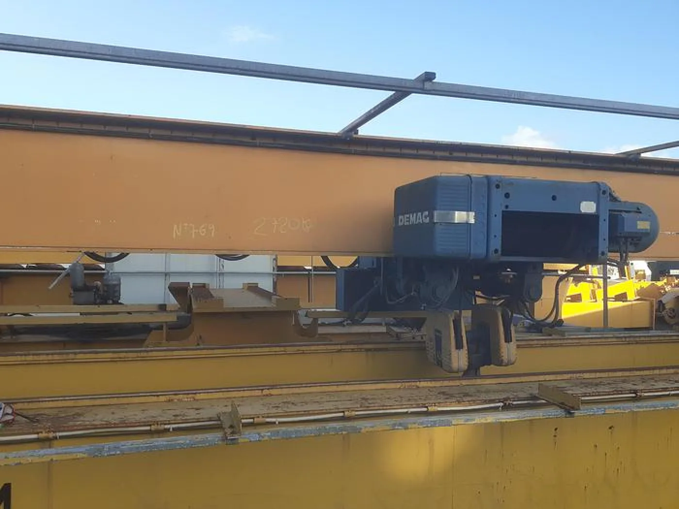 Ponte rolante DEMAG de 10 ton 10,5 mt - 3