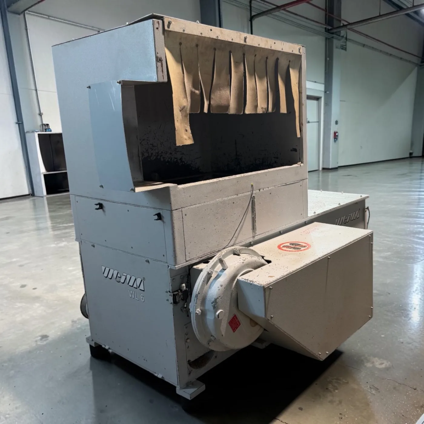 WEIMA WL 6 Einwellen-Zerkleinerer Masch.-Nr. 500-8079 – Holzzerkleinerer 18,5 kW Shredder - 4