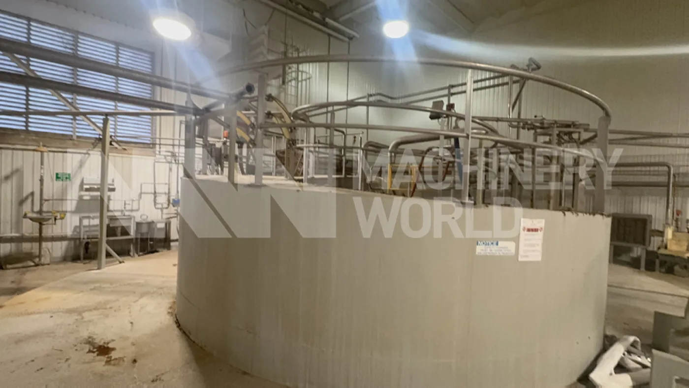 64,000kg per hour Stork TVR with Niro MVR Evaporator with TVR Finisher & Niro CDI920 Spray Dryer Plant (≤6Te per hour) MILK WHEY BUTTERMILK POWDER PLANT - 7