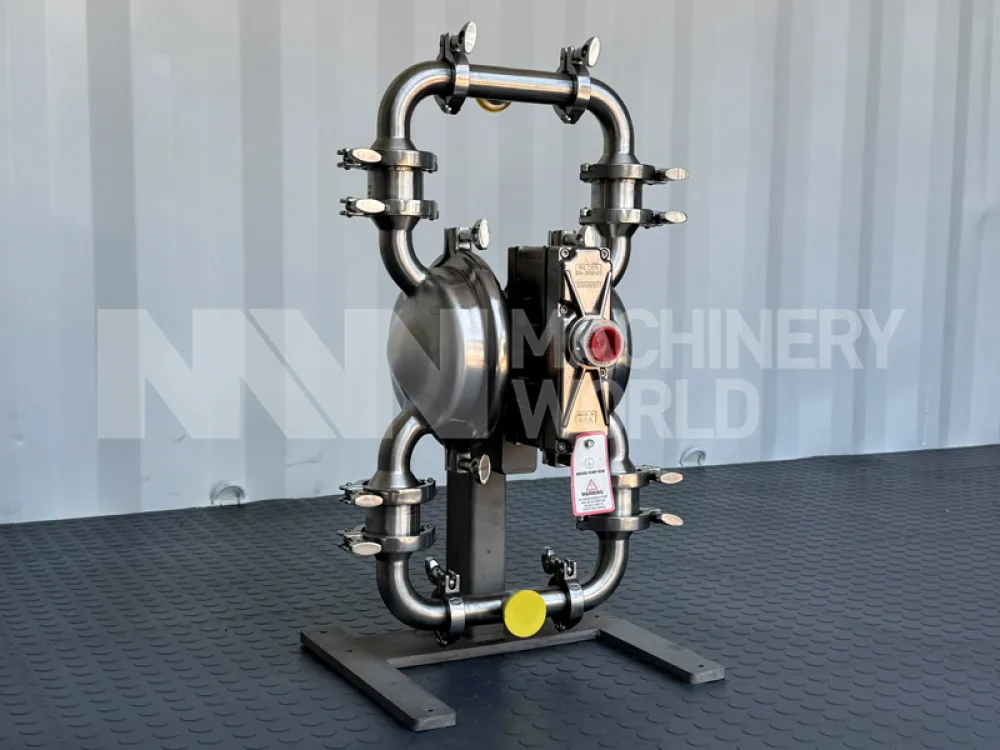 Wilden Stainless Steel Hygienic Double Diaphragm Pump (Year 2019 – NEVER USED)