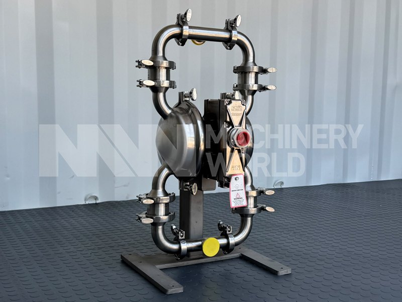 Wilden Stainless Steel Hygienic Double Diaphragm Pump (Year 2019 – NEVER USED)