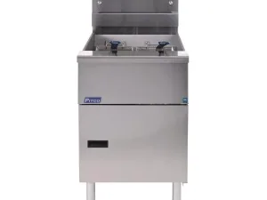 Pitco Twin Basket Single Tank Solstice LPG Fryer SG18S - islandcatering