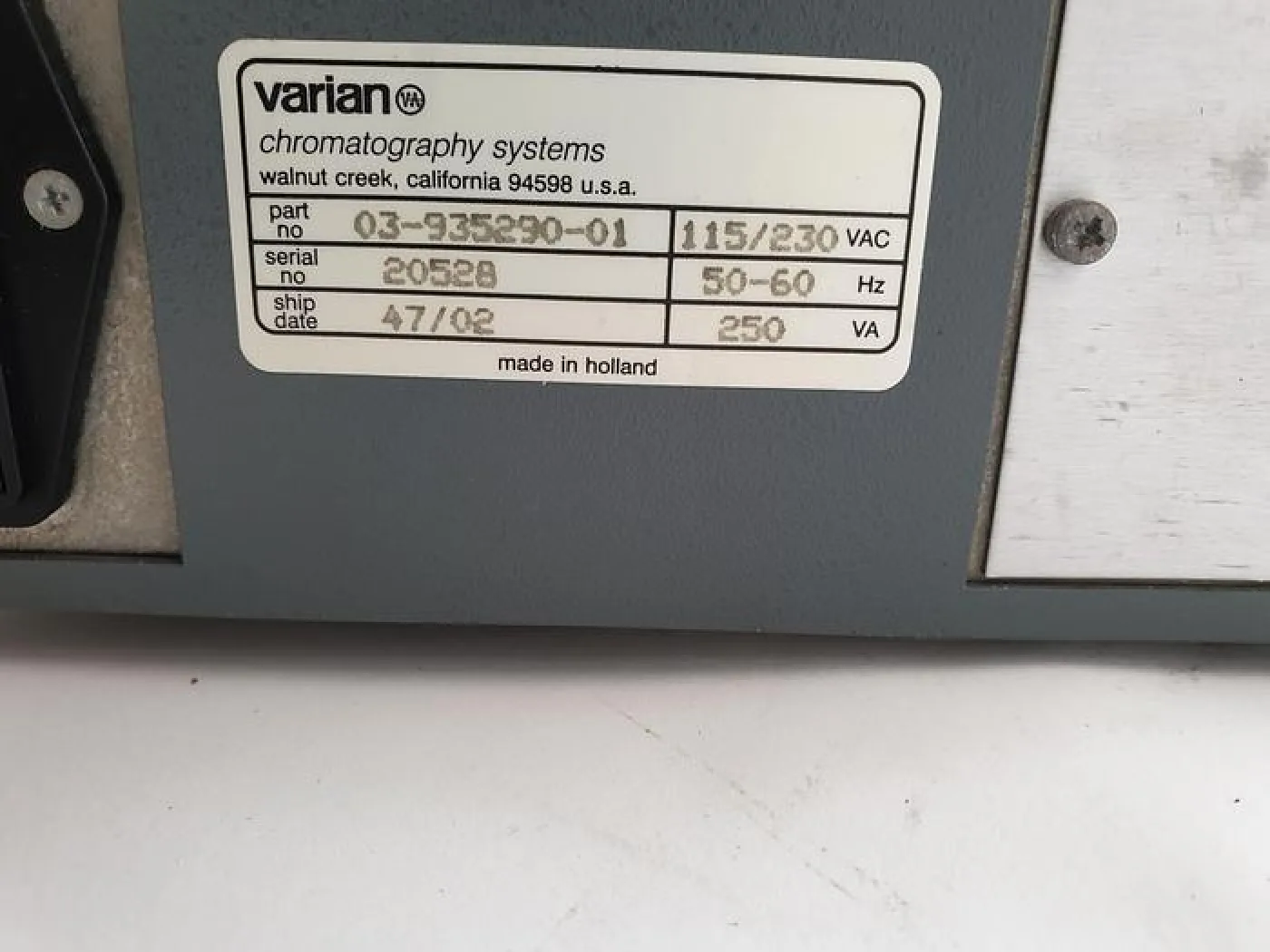 Varian 410 Autosampler - 6