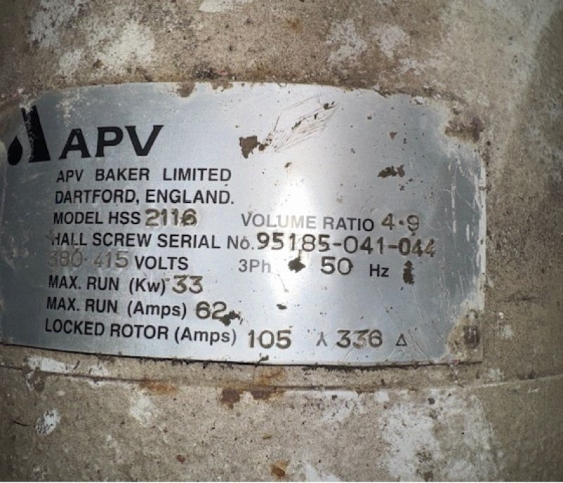 APV Screw Compressors