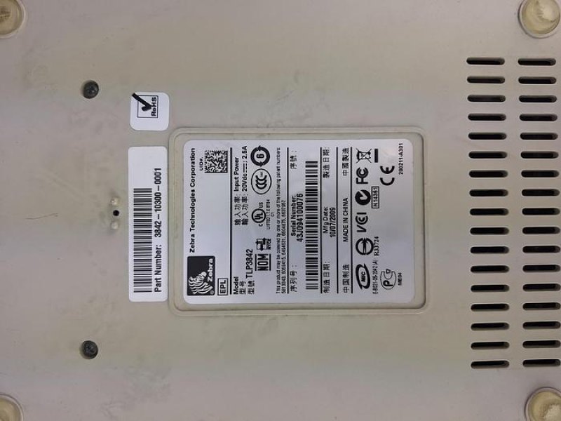 Zebra TLP 3842 Printer