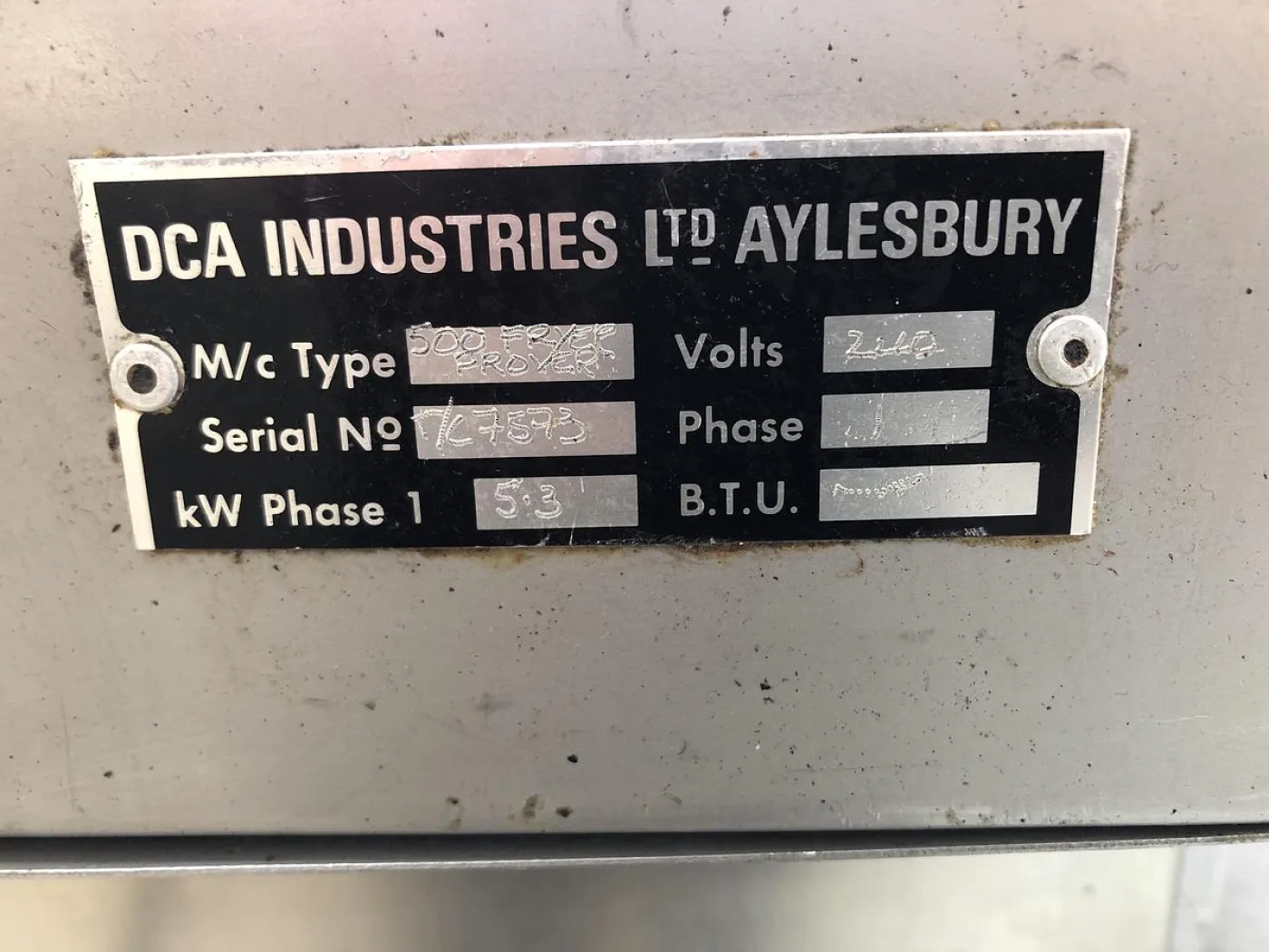 DCA 500 Half Tray Float Fryer - 18" x 15" Trays With Under Prover - 8