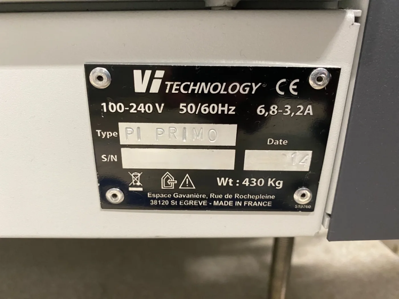 Mycronic ViTechnology Pi Primo, 3D SPI, vintage 2014 - 7