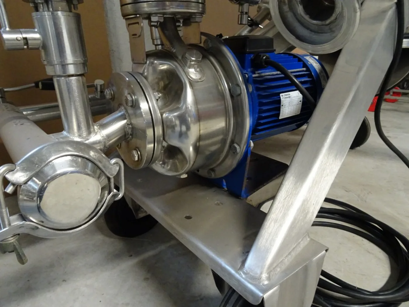 FILTER VELO KIESELGUHR, 5 MQ, VERTICAL SHEET, WITH DRY EXHAUST SYSTEM WITH VIBRATOR, SECOND-HAND MACHINE - 6