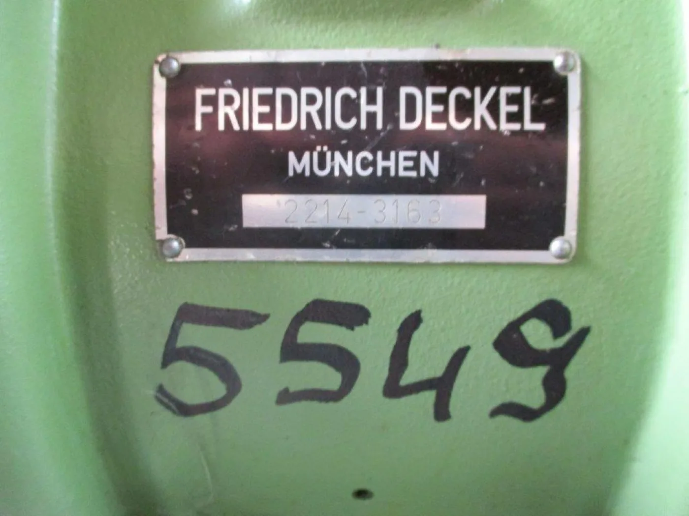 2214 / FP 2 DECKEL 19xx - 4