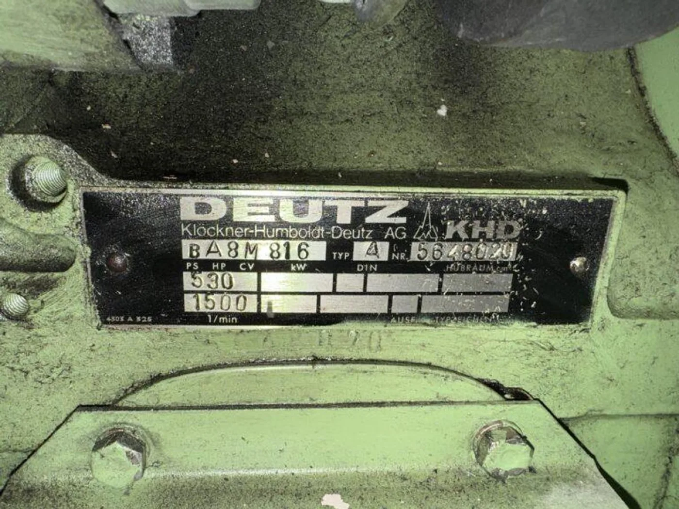 1978 DEUTZ BA8M816 - 4