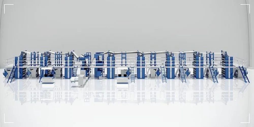 (55) - ORIENT, Super Web offset coldset Newspaper press