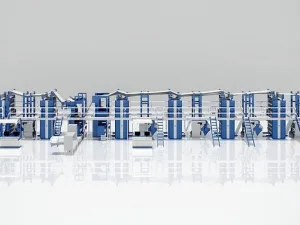 (55) - ORIENT, Super Web offset coldset Newspaper press