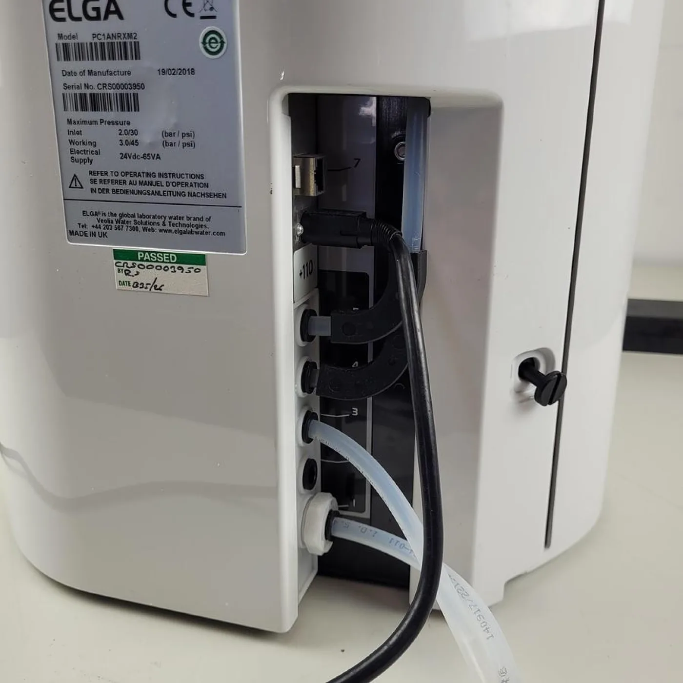Veolia Water Technologies Elga PC1ANRXM2 Purelab Chorus Water Purification System - 4