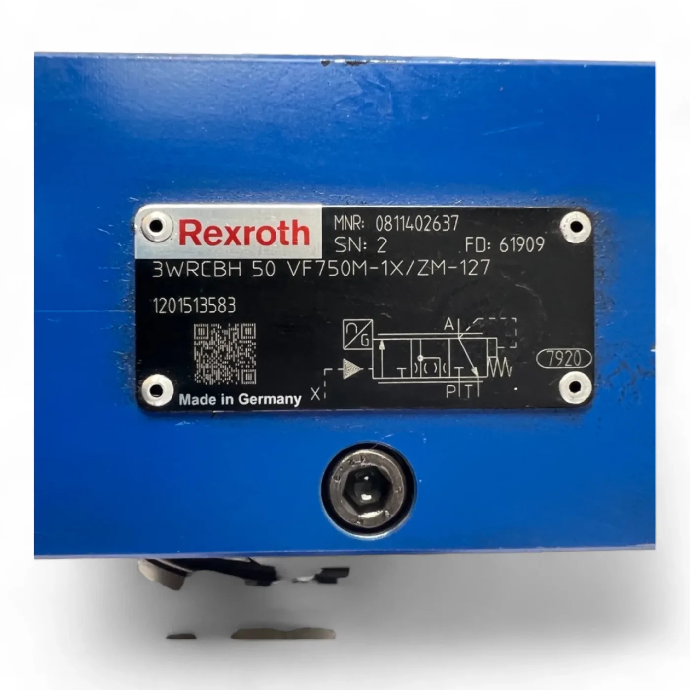 BOSCH REXROTH Ventil 0811402637 3WRCBH 50 VF750M-1X/ZM-127 - 2