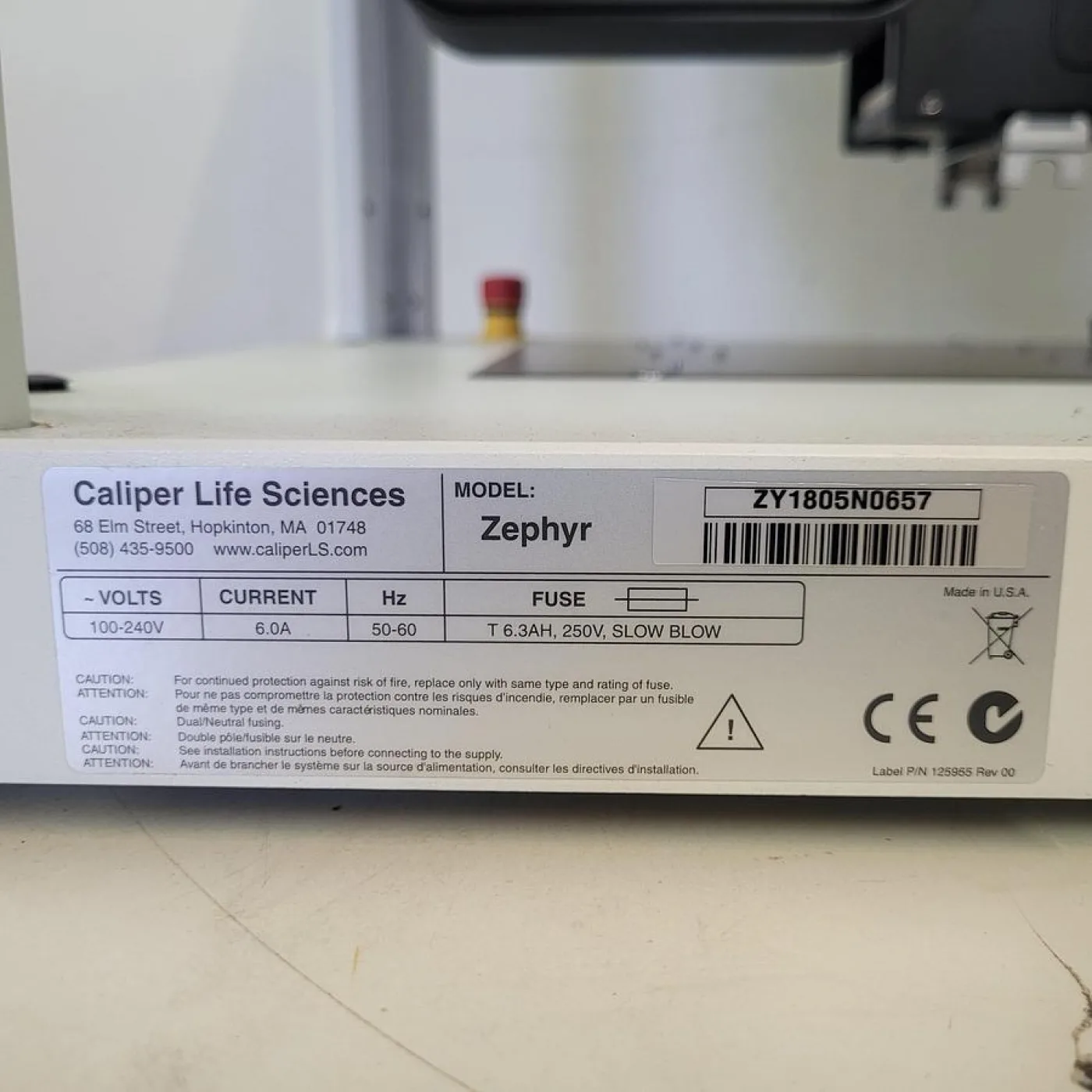 PerkinElmer Zephyr G3 Liquid Handling Workstation - 8
