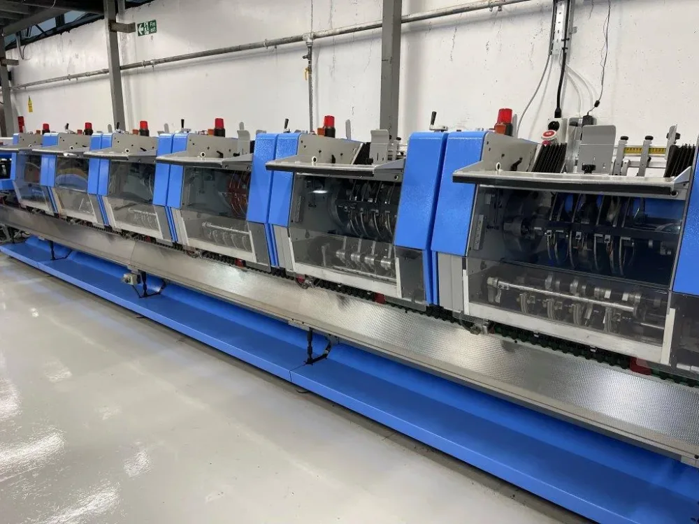 Muller Martini Bravo saddle stitcher
