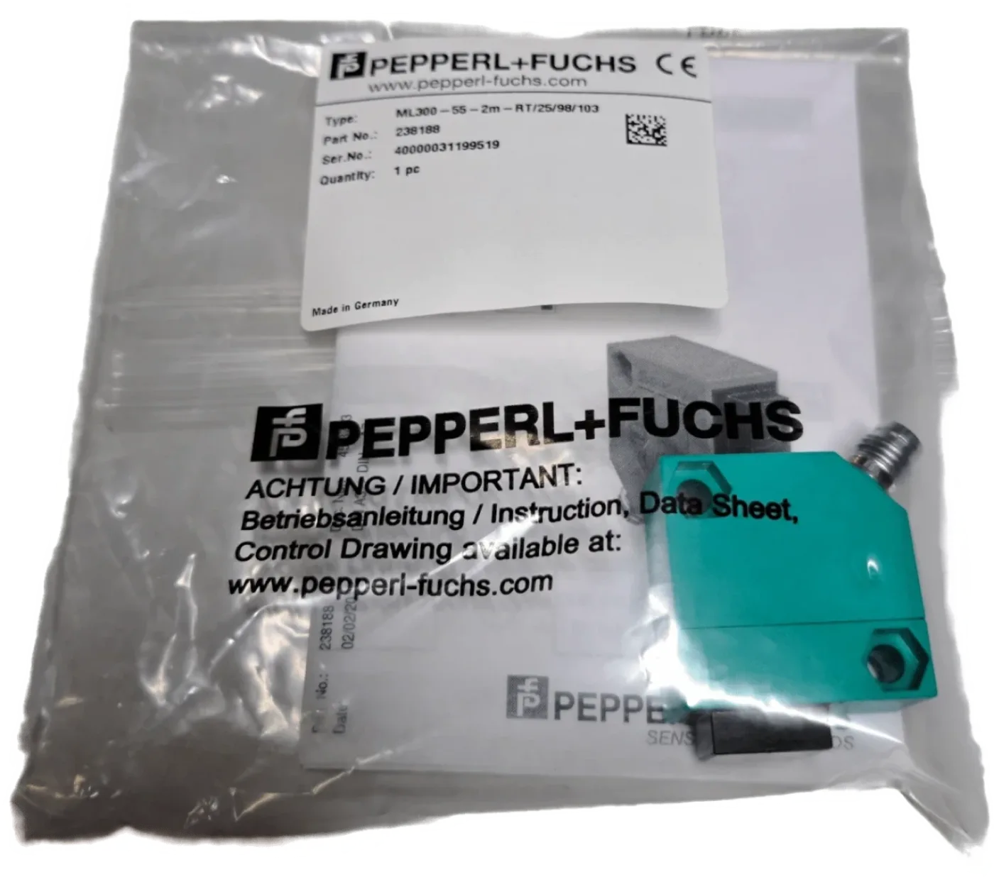 Pepperl+Fuchs ML300-55-2m-RT/25/98/103 - 1