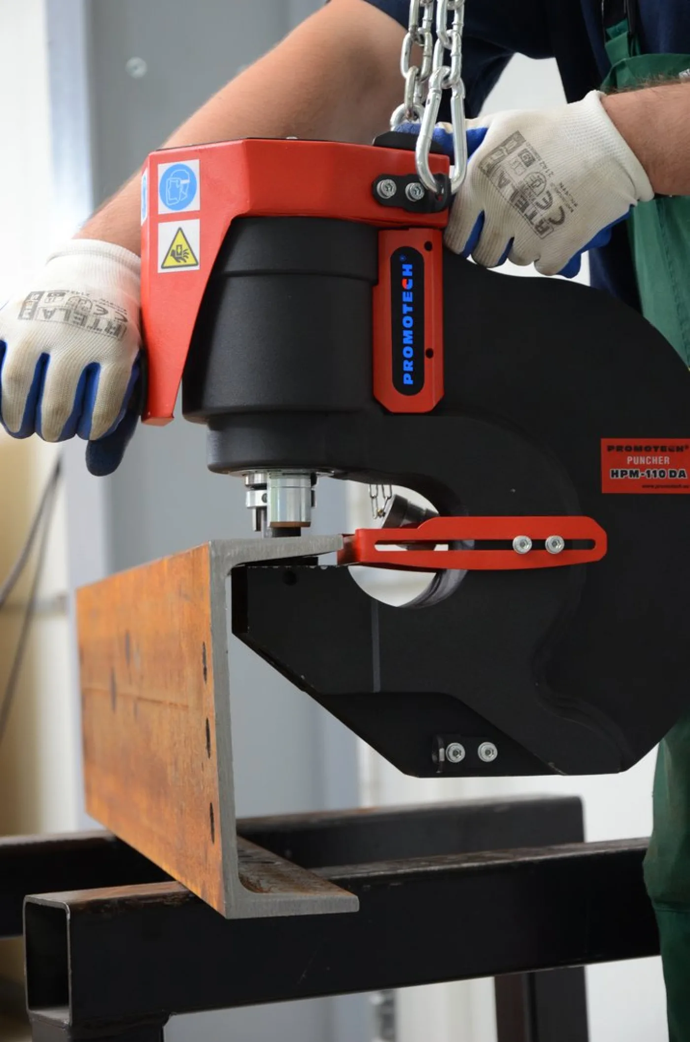 Tragbare Lochstanze PRO 110 HP - 4