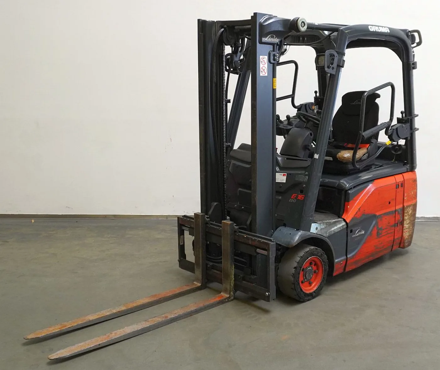 Frontstapler Linde E 16 EVO 386-02 (2020) - 1