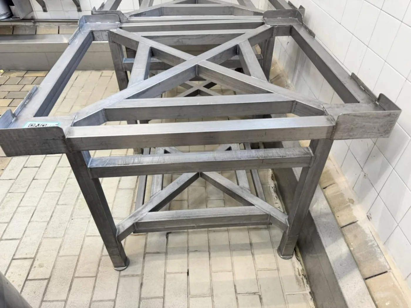 IBC stainless-steel support stand - 2