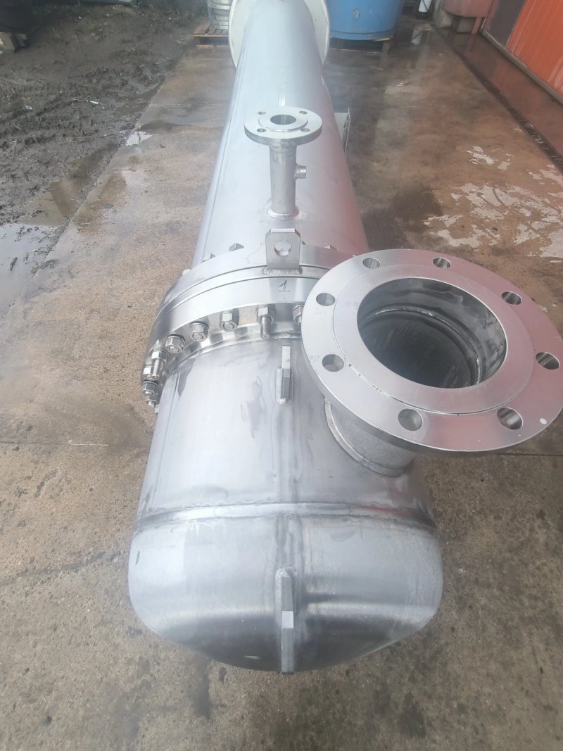 TUBULAR HEAT EXCHANGER MAFELCA STAINLESS STEEL 316L 43 m2