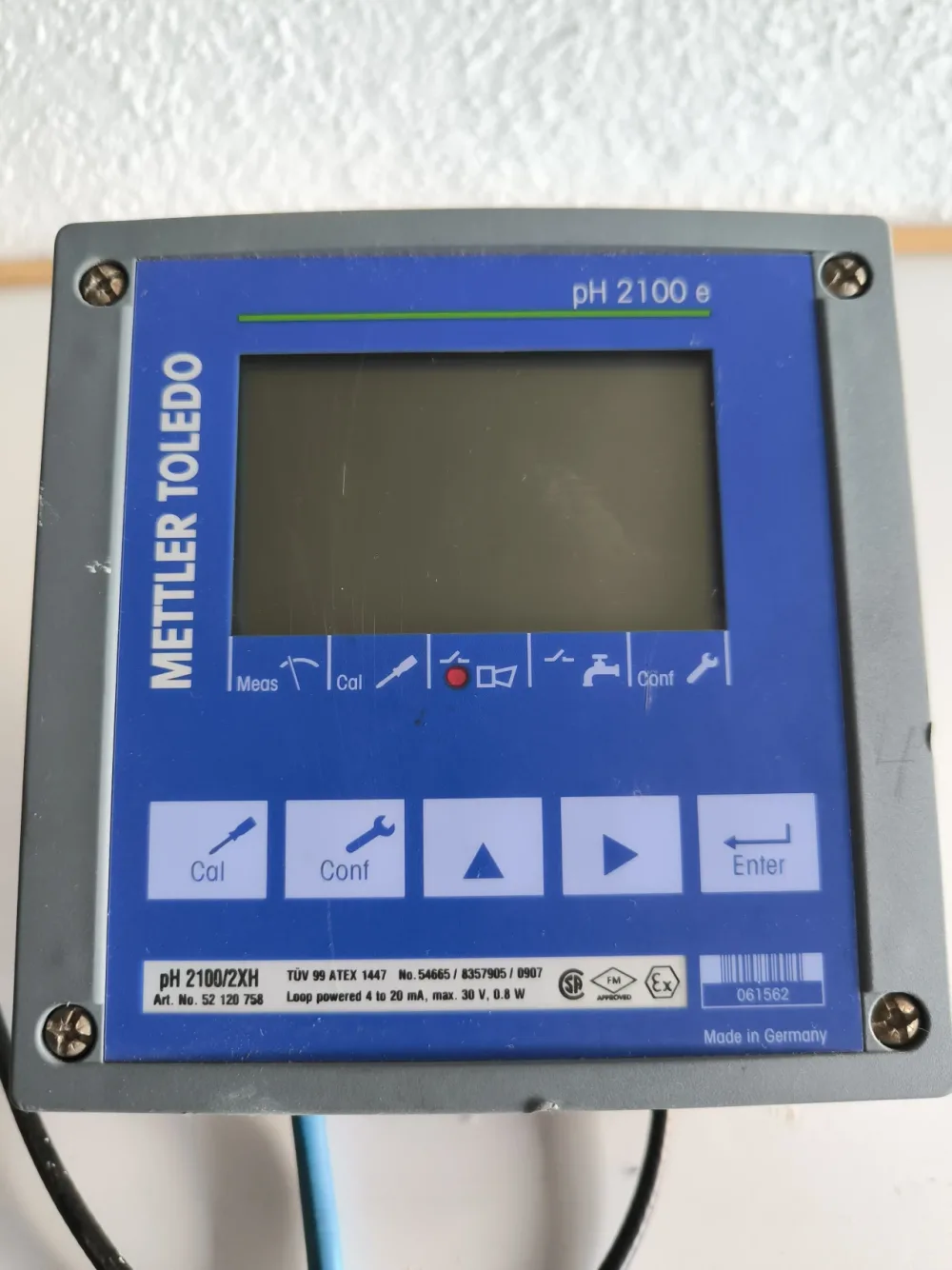 PH CONTROLLER METTLER TOLEDO PH2100E ATEX