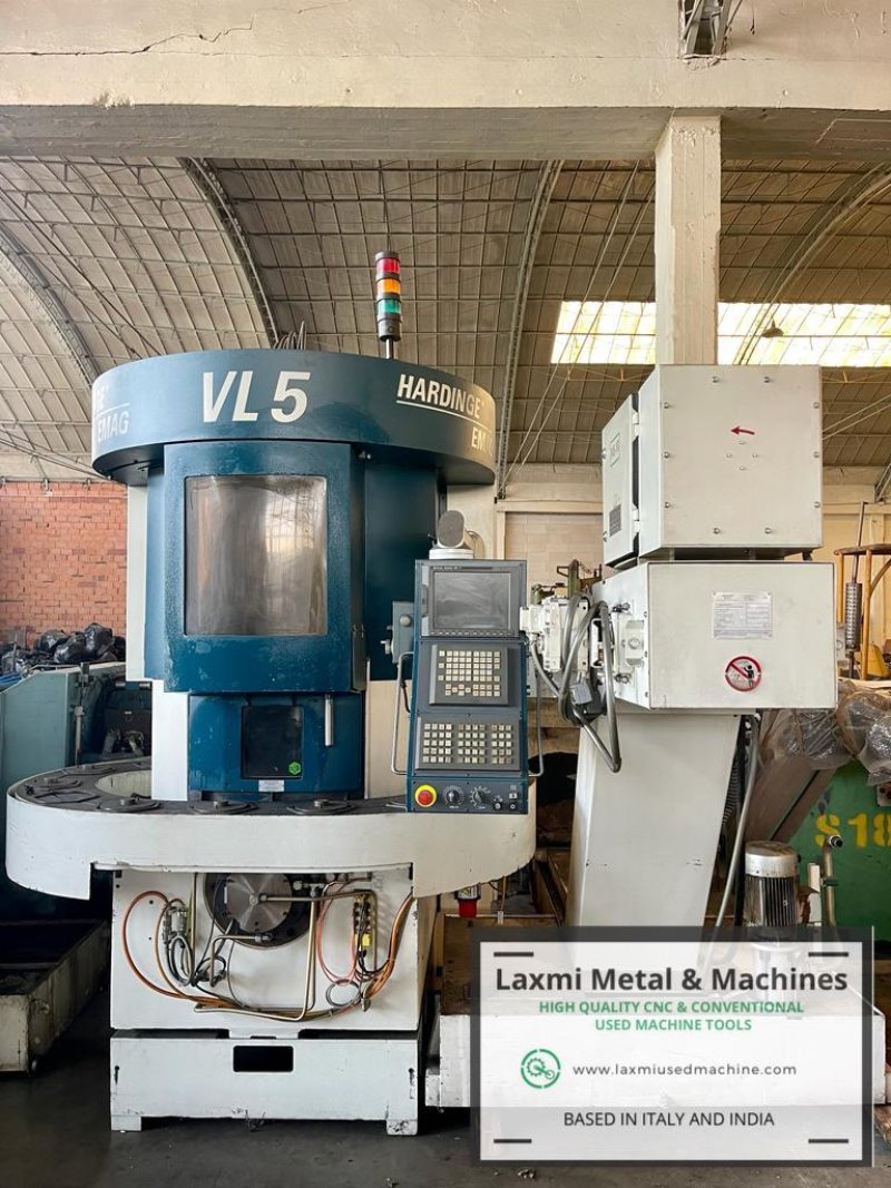 4 AXIS CNC VERTICAL TURNING CENTER, EMAG - VL5 - Laxmi Metal & Machines, Rohtak