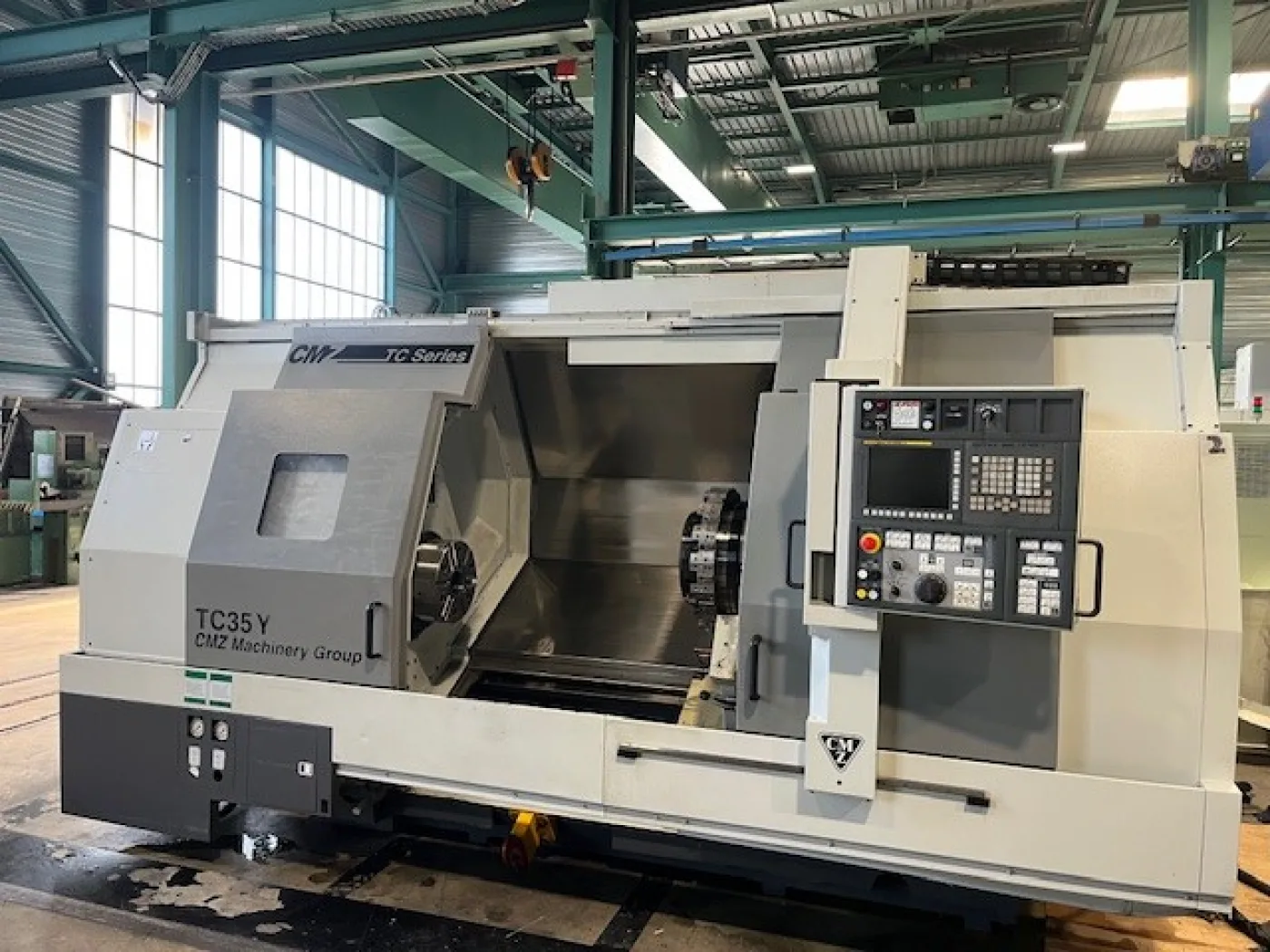 CNC Turning Machine – CMZ TC35 Y - 1