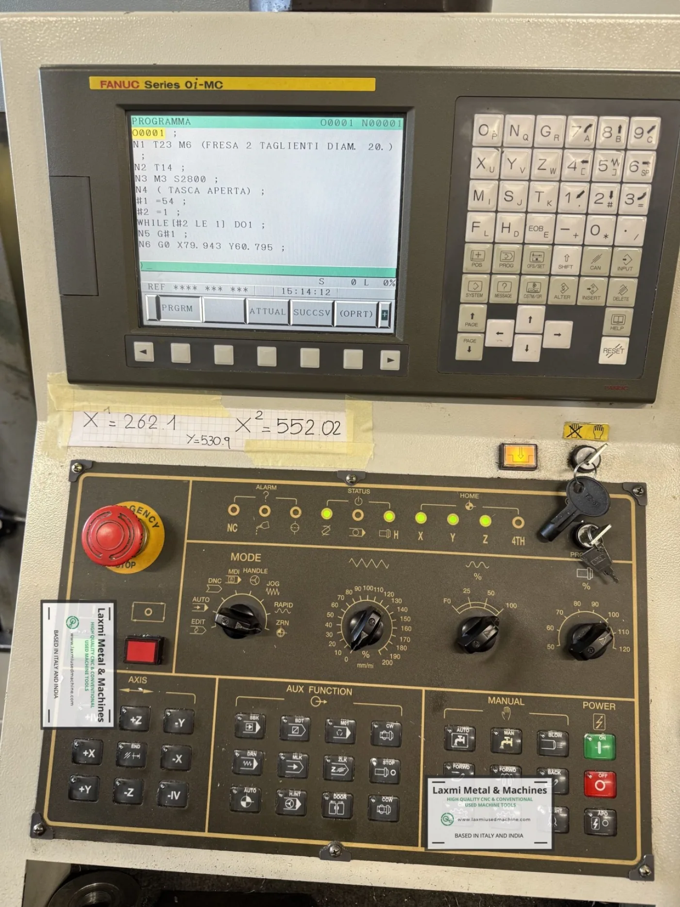 VERTICAL MACHINING CENTER, AWEA - BM 1020 - Laxmi Metal & Machines, Rohtak - 3